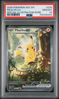 2026 Pokemon Asc En-Ascended Heroes Pikachu Ex #276 Gem Mint 10