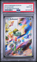 2024 Pokemon Scr En-Stellar Crown Bulbasaur #143 PSA Gem Mint 10