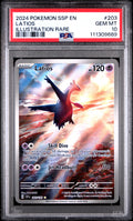 2024 Pokemon Ssp En-Surging Sparks Latios #203 PSA Gem Mint 10