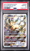 2023 Pokemon Sword and Shield Crown Zenith Full Art / Leafeon Vstar #GG35 PSA Gem Mint 10