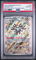 2024 Pokemon Svp En-Sv Black Star Promo Pokemon Center Magneton #159 PSA Gem Mint 10