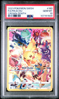 2023 Pokemon Sword and Shield Crown Zenith Full Art / Pikachu #160 PSA Gem Mint 10