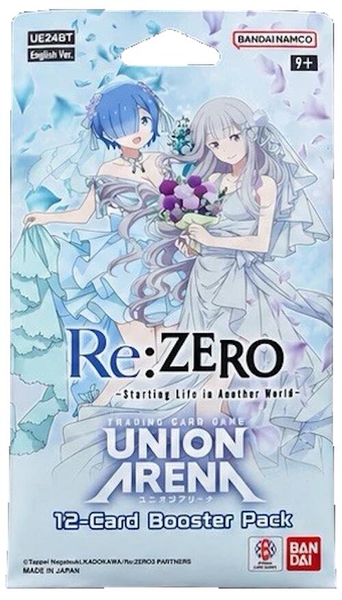 Union Arena Re:Zero Starting in Another World Sleeved Booster Pack