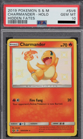 2019 Pokemon Sun & Moon: Hidden Fates Charmander Holo #SV6 PSA Gem Mint 10