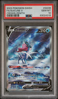 2023 Pokemon Sword and Shield Crown Zenith Full Art / Suicune V #GG38 PSA Gem Mint 10