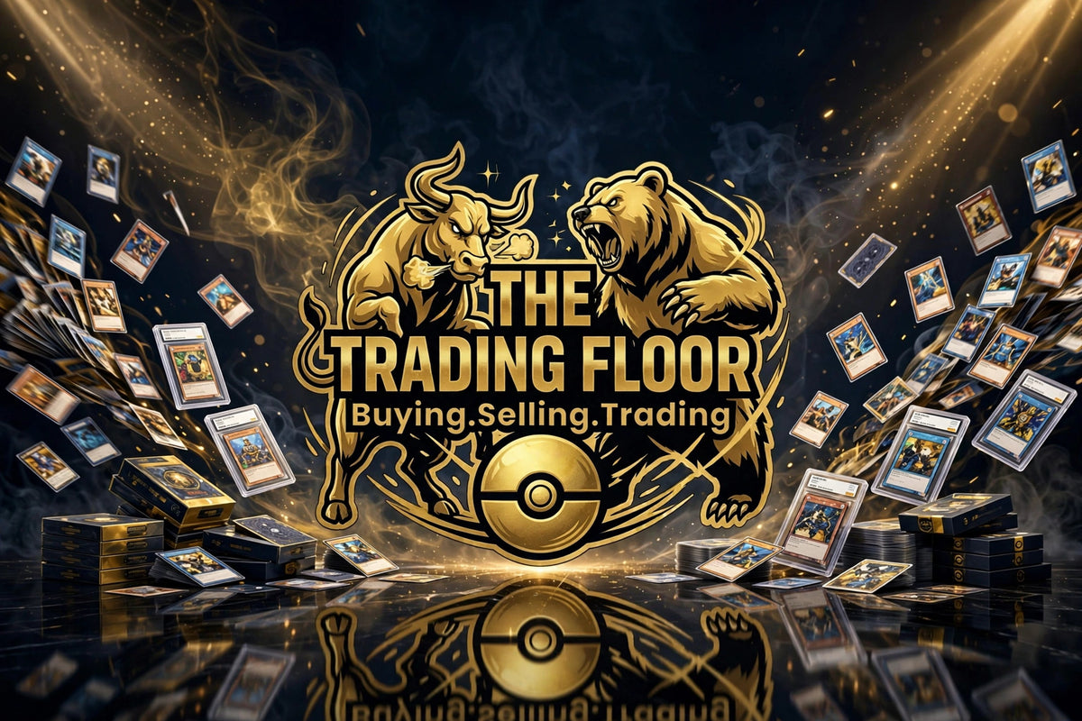 The Trading Floor Cards - We Buy Collections hero banner